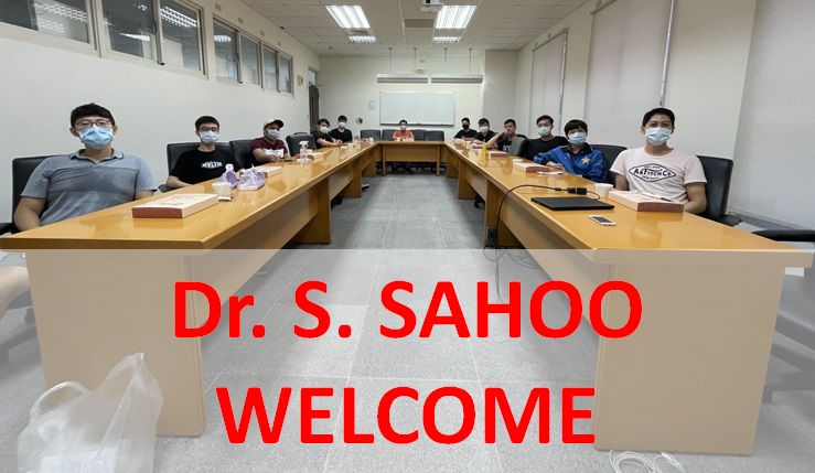 Dr. S. Sahoo joins the team as a post-doctoral researcher.