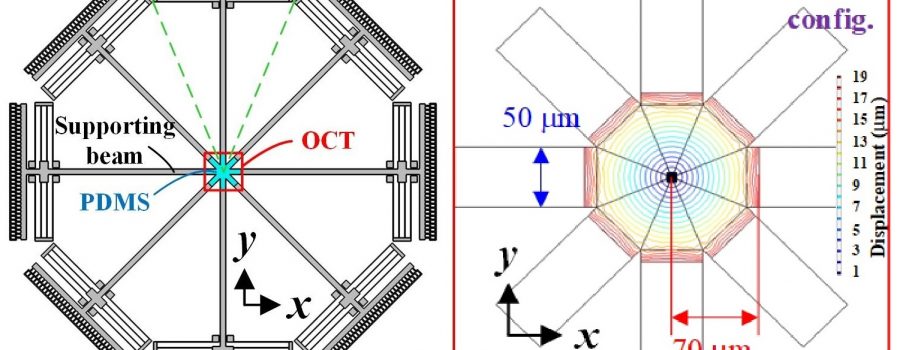 [J. 38] Linear strain maximization in MEMS-elastomer hybrid configurations for isotropic electromagnetic modulations in stretchable electronics