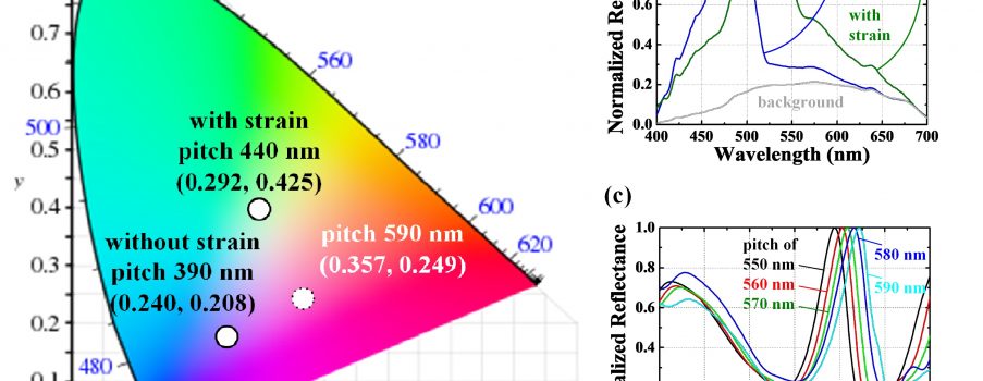 [J. 35] Surface plasmon resonance manipulation through application of mechanically generated planar and linear strain